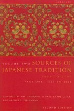 Sources of Japanese Tradition, Abridged