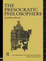 Presocratic Philosophers