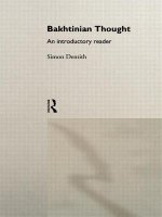 Bakhtinian Thought:Intro Read