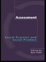 Assessment: Social Practice and Social Product