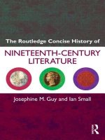 Routledge Concise History of Nineteenth-Century Literature