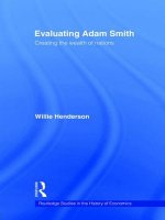 Evaluating Adam Smith