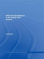 NATO-Russia Relations in the Twenty-First Century