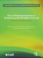 Use of Representations in Reasoning and Problem Solving