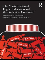 Marketisation of Higher Education and the Student as Consumer