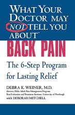 What Your Dr...Back Pain