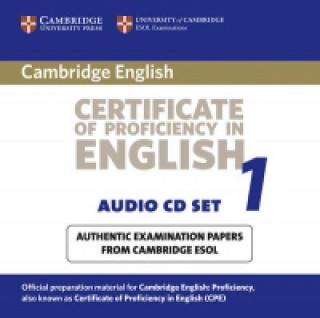 Cambridge Certificate of Proficiency in English 1 Audio CD S
