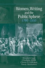 Women, Writing and the Public Sphere, 1700-1830