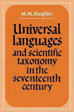 Universal Languages and Scientific Taxonomy in the Seventeenth Century