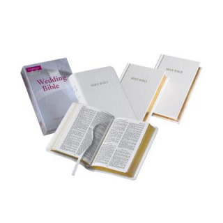 KJV Wedding Bible, Ruby Text Edition, White French Morocco Leather, KJ223:T ()