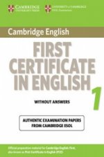 Cambridge First Certificate in English 1 for Updated Exam Student's Book without Answers