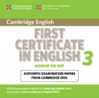 Cambridge First Certificate in English 3 for Updated Exam Audio CDs (2)