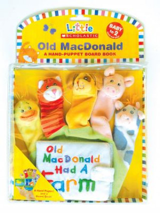 Little Scholastic: Old MacDonald Hand-Puppet Board Book (Jill Ackerman,Scholastic,Michelle Berg)(Miękka)