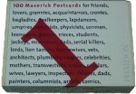 Alan Fletcher; 100 Maverick Postcards