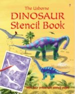 Dinosaur Stencil Book