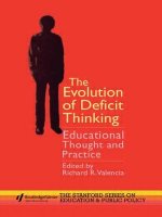 Evolution of Deficit Thinking