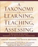 Taxonomy for Learning, Teaching, and Assessing