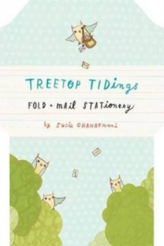 Treetop Tidings Fold and Mail Stationery