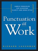 Punctuation at Work
