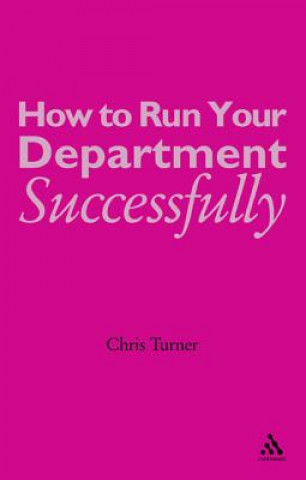 How to Run your Department Successfully