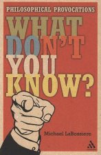 What Don't You Know?