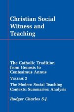 Christian Social Witness and Teaching