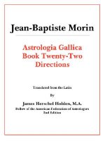 Astrologia Gallica Book 22