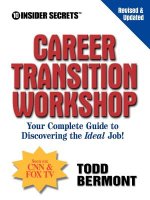 10 Insider Secrets(TM) Career Transition Workshop