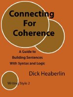 Connecting for Coherence