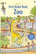First Sticker Book Zoo