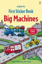 First Sticker Book Big Machines