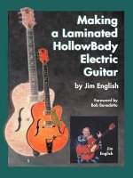 Making a Laminated Hollow Body Electric Guitar