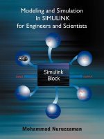 Modeling and Simulation In SIMULINK for Engineers and Scientists