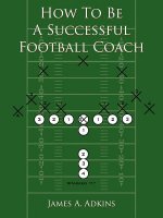 How To Be A Successful Football Coach