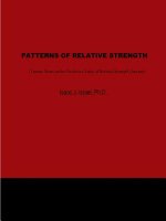 Patterns of Relative Strength