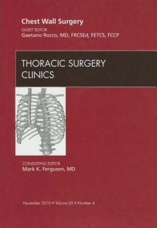 Chest Wall Surgery, An Issue of Thoracic Surgery Clinics