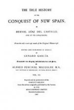 True History of the Conquest of New Spain, Volume 3