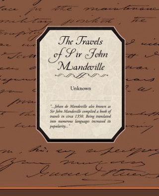 Travels of Sir John Mandeville