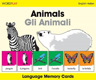 Language Memory Cards - Animals - English-polish