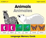 Language Memory Cards - Animals - English-polish