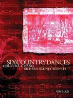 Six Country Dances for Viola and Piano