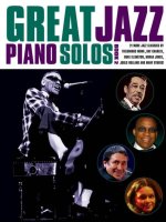 Great Jazz Piano Solos