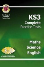KS3 Complete Practice Tests - Maths, Science & English