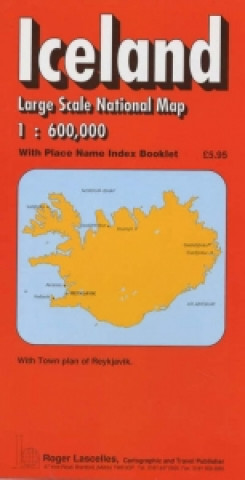 Iceland National Road Map