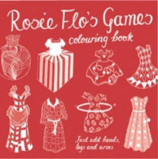 Rosie Flo's Games Colouring Book - red