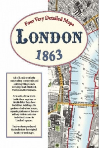 London Street Maps 1863