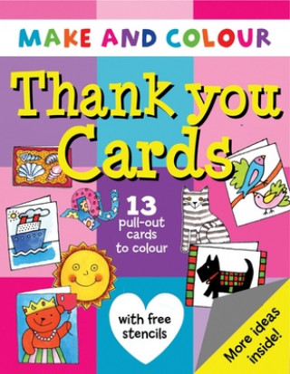 Make & Colour Thank You Cards