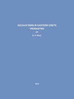 Excavations in Eastern Crete Vrokastro