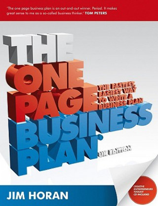 One Page Business Plan UK Edition - The Fastest, Easiest Way to Write a Business Plan