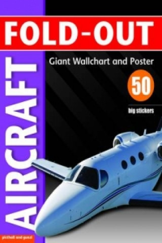 Fold-Out Poster Sticker Book: Aircraft